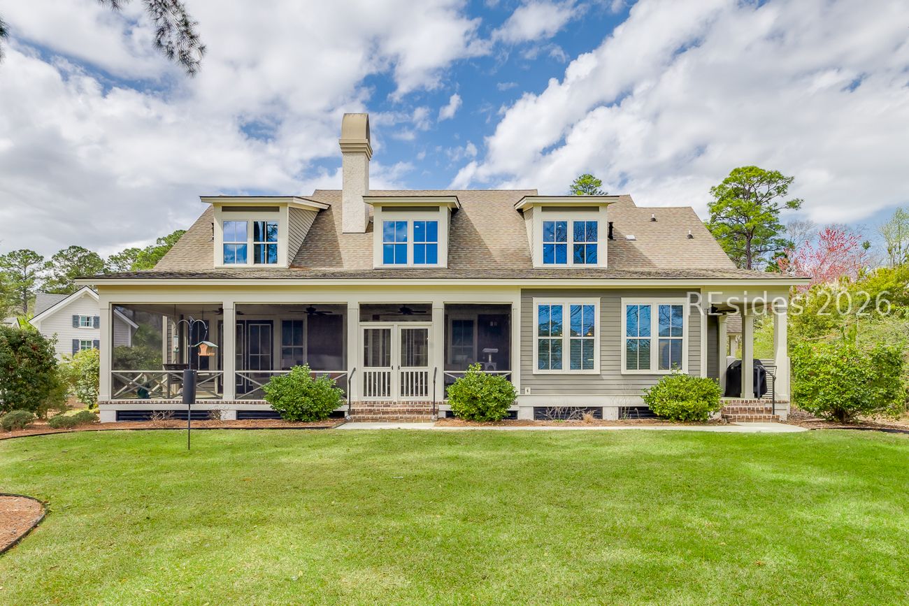 36 Oldfield Village Road Bluffton, SC 29909 - Photo 42 of 85 Rear view of main house