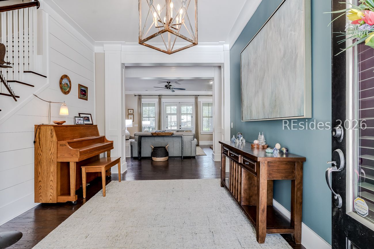 36 Oldfield Village Road Bluffton, SC 29909 - Photo 5 of 85 Wide foyer with shiplap accents