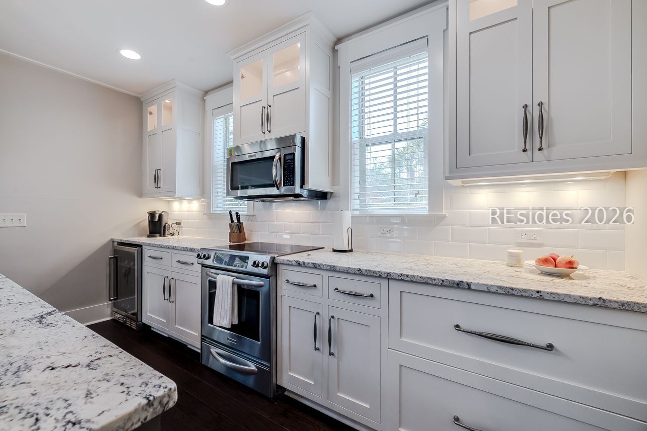 36 Oldfield Village Road Bluffton, SC 29909 - Photo 55 of 85 Wine cooler, microwave, oven/range, drawer fridge