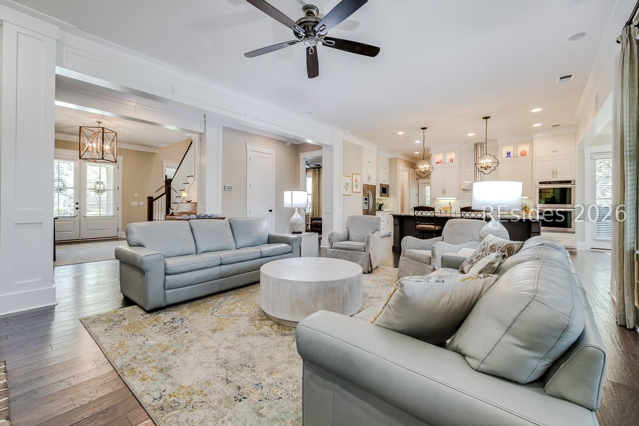 36 Oldfield Village Road Bluffton, SC 29909 - Photo 9 of 85 Open living room for entertaining