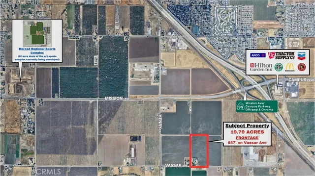 $1,484,250 | 2260 Vassar Avenue, Merced, CA 95341