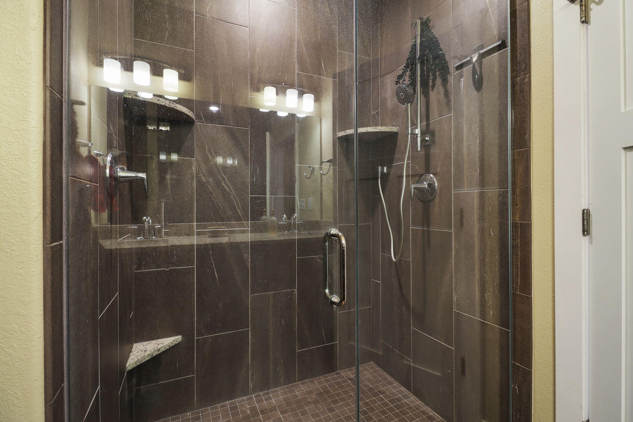 4753 South Cottage Lane Pleasant Prairie, WI 53158 - Photo 20 of 32 Primary shower with 2 shower heads and all tiled