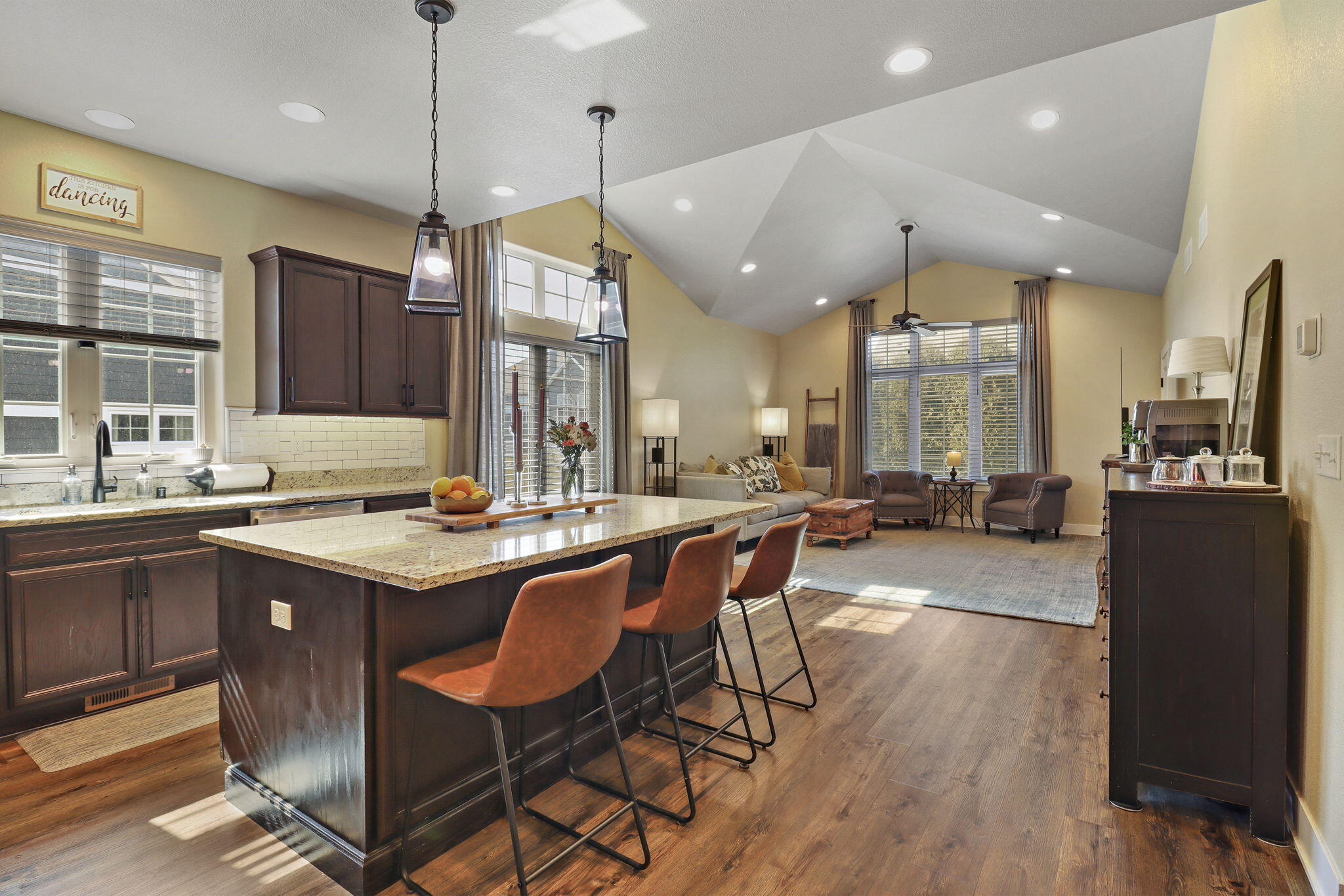 4753 South Cottage Lane Pleasant Prairie, WI 53158 - Photo 5 of 32 Open kitchen and living area