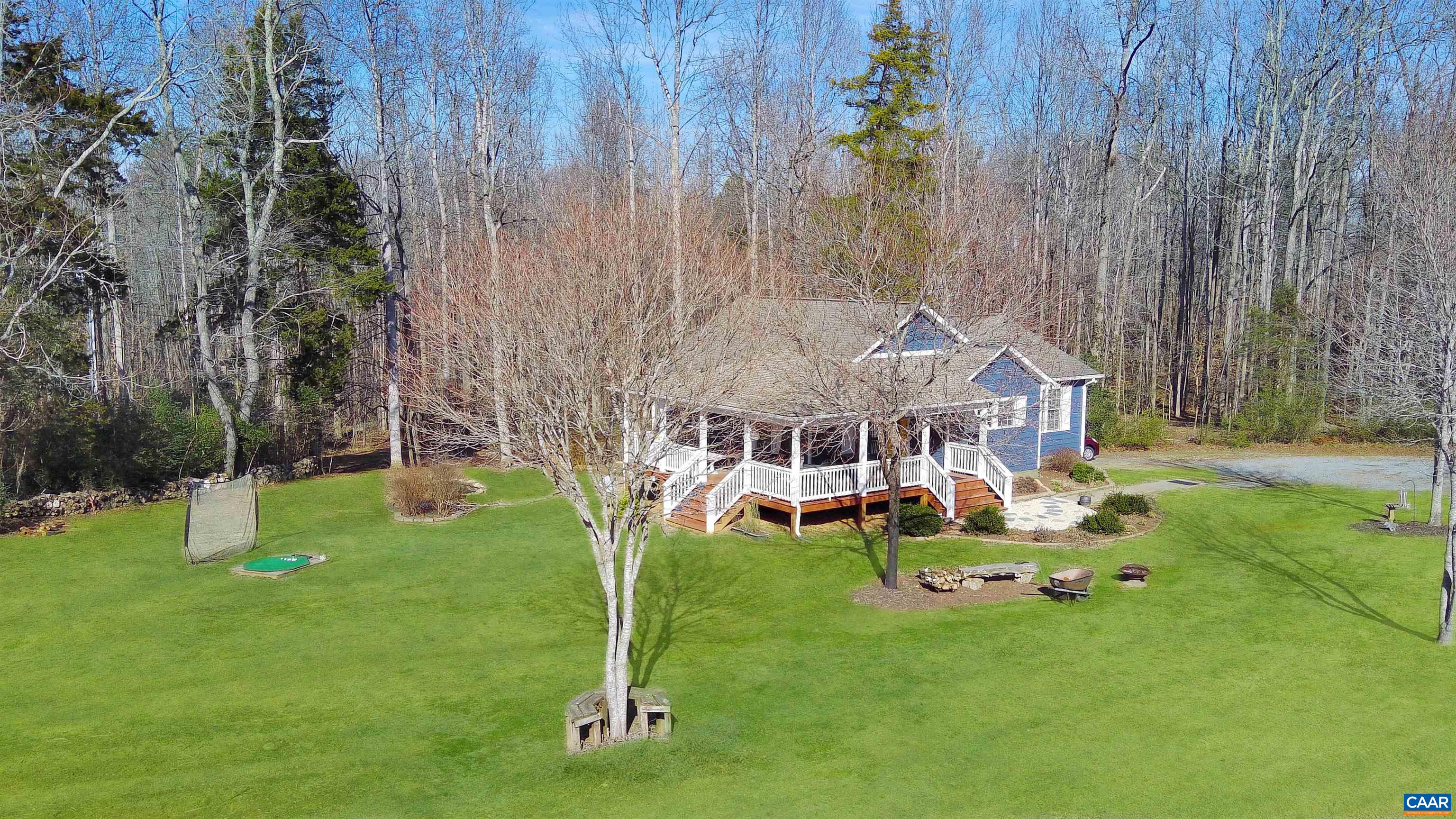 2019 Bybee Road Louisa, VA 23093 - Photo 3 of 47 a front view of a house with garden