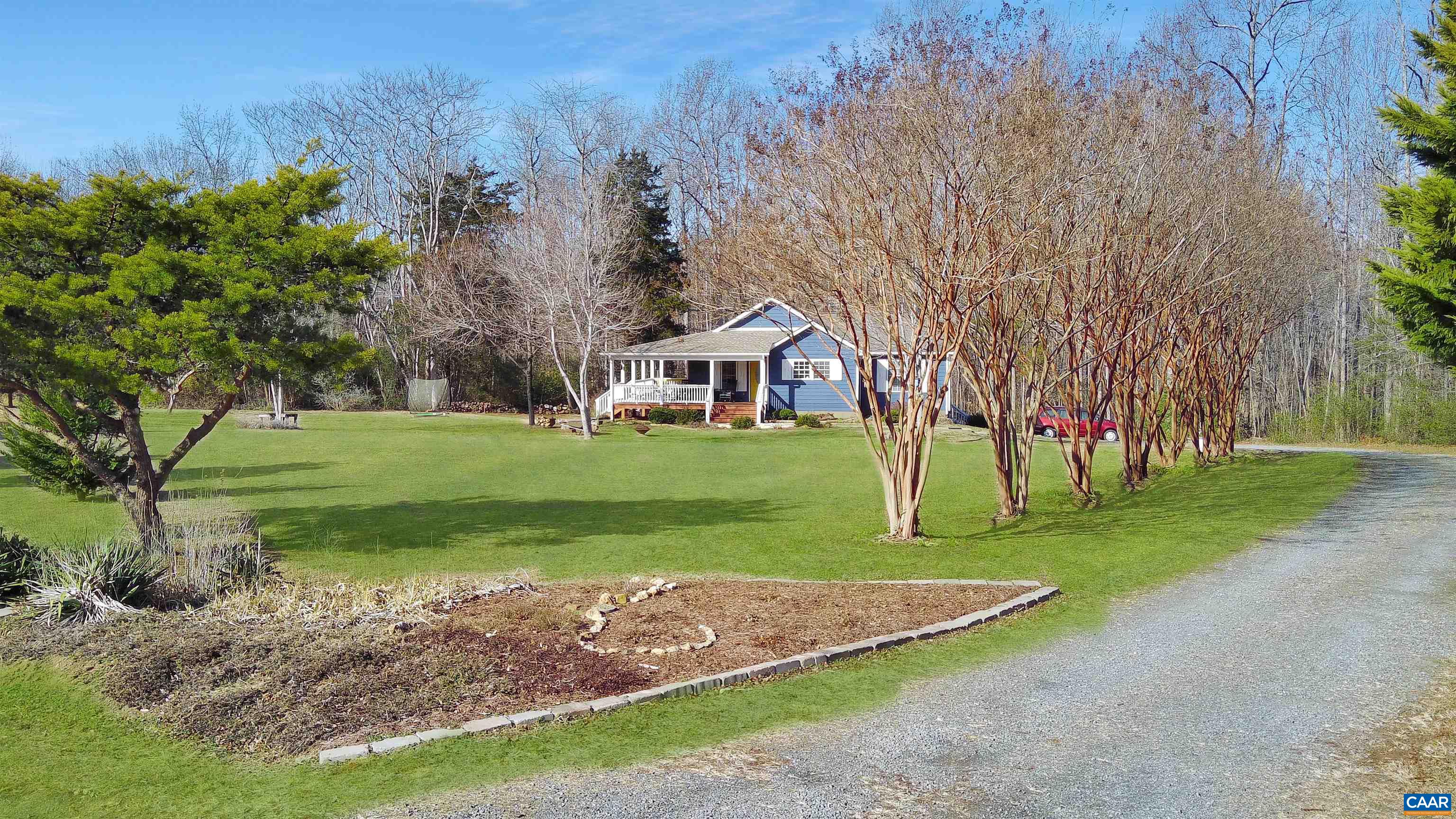 2019 Bybee Road Louisa, VA 23093 - Photo 46 of 47 a front view of a house with a yard