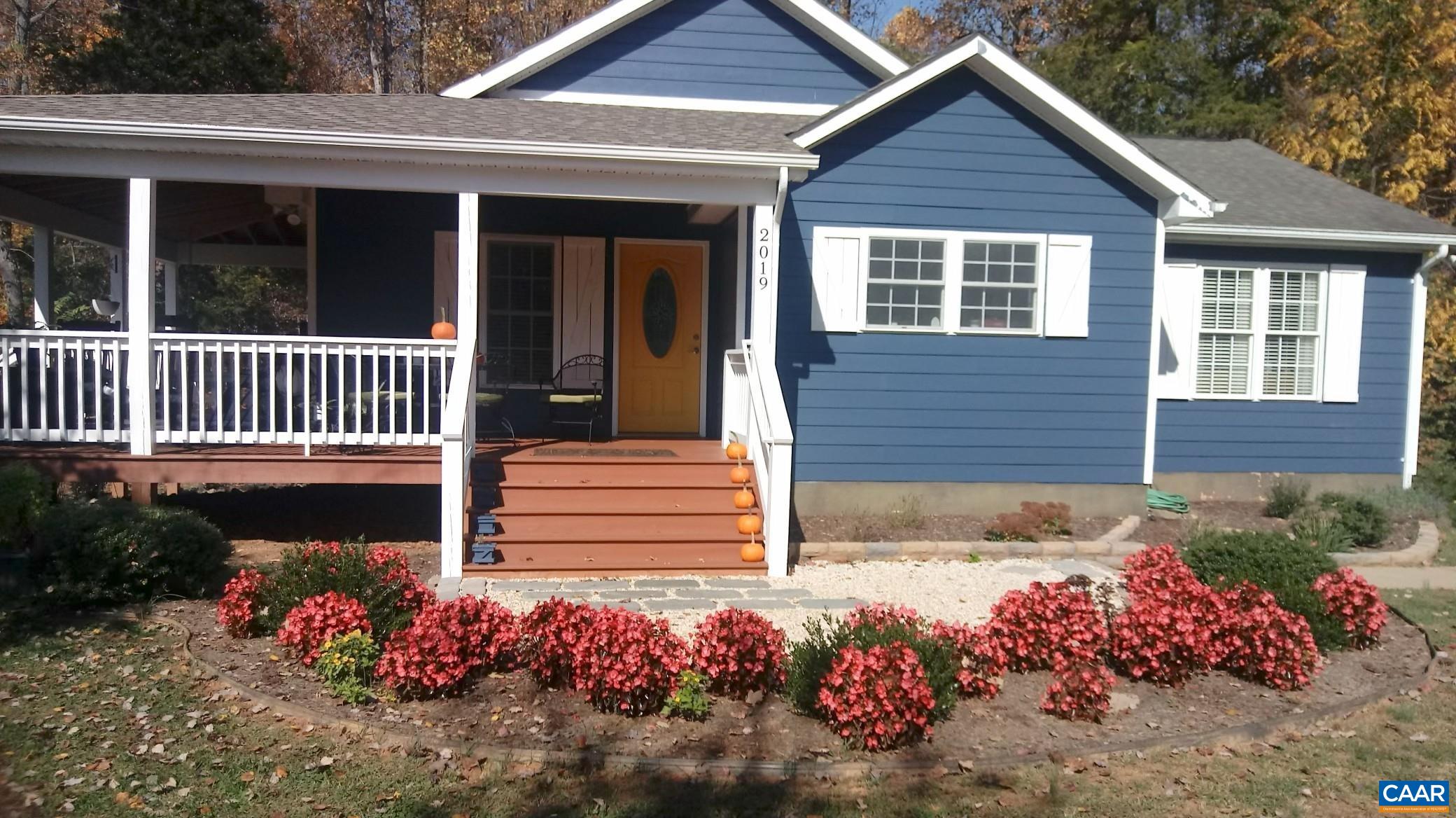 2019 Bybee Road Louisa, VA 23093 - Photo 47 of 47 a front view of a house with a garden