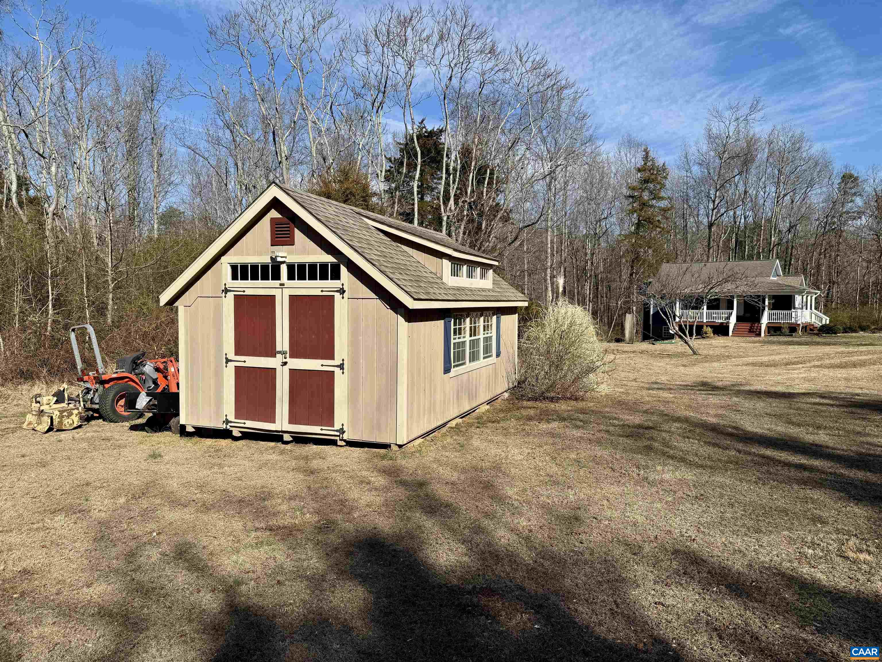 2019 Bybee Road Louisa, VA 23093 - Photo 5 of 47 a view of a house with a yard and covered with snow