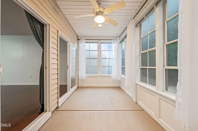 a small pool with sitting area