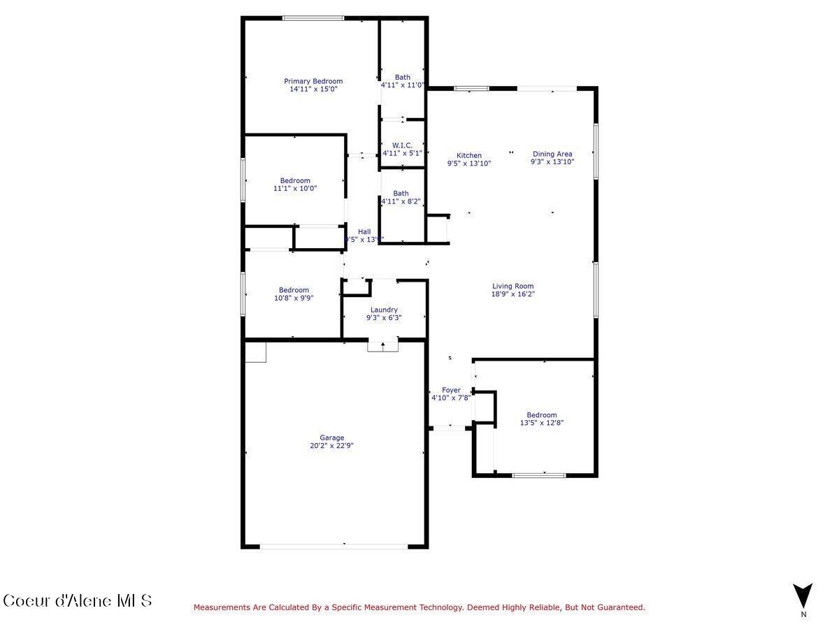 6024 West Irish Circle Rathdrum, ID 83858 - Photo 41 of 41 Floor plan