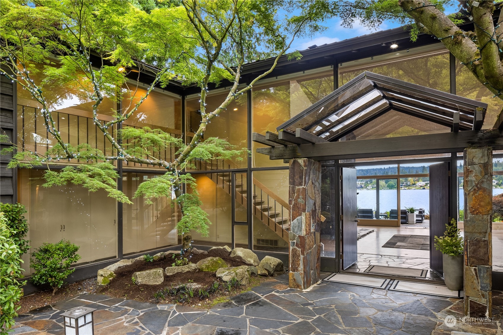 4232 Hunts Point Road Hunts Point, WA 98004 - Photo 14 of 23 a view of outdoor space yard and patio