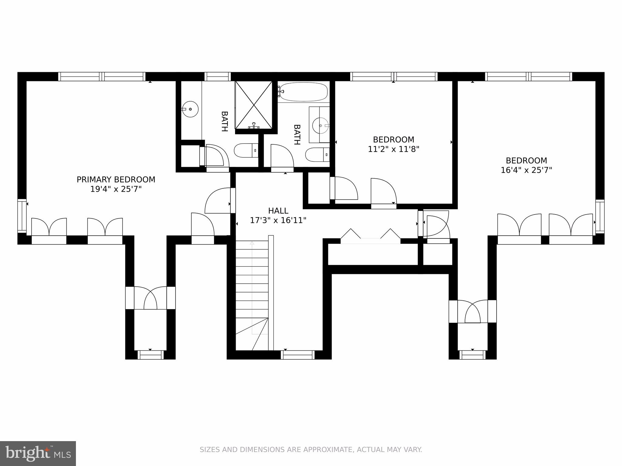 6213 Arkendale Road Alexandria, VA 22307 - Photo 15 of 16 Upper Level Floor Plan