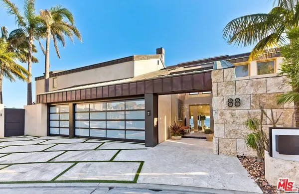 a view of a house with a patio