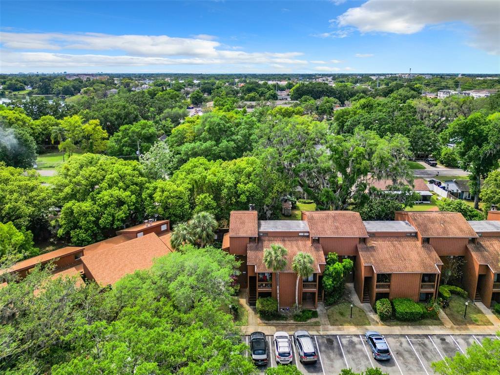 976 East Michigan Street, Unit A Orlando, FL 32806 - Photo 44 of 45 an aerial view of house with yard