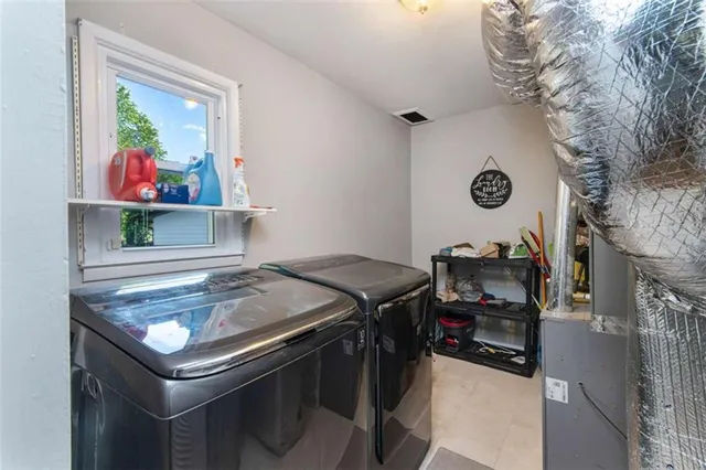 a view of storage and utility room