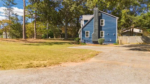 a view of city and mountain
