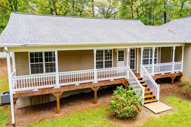 front view of a house with yard