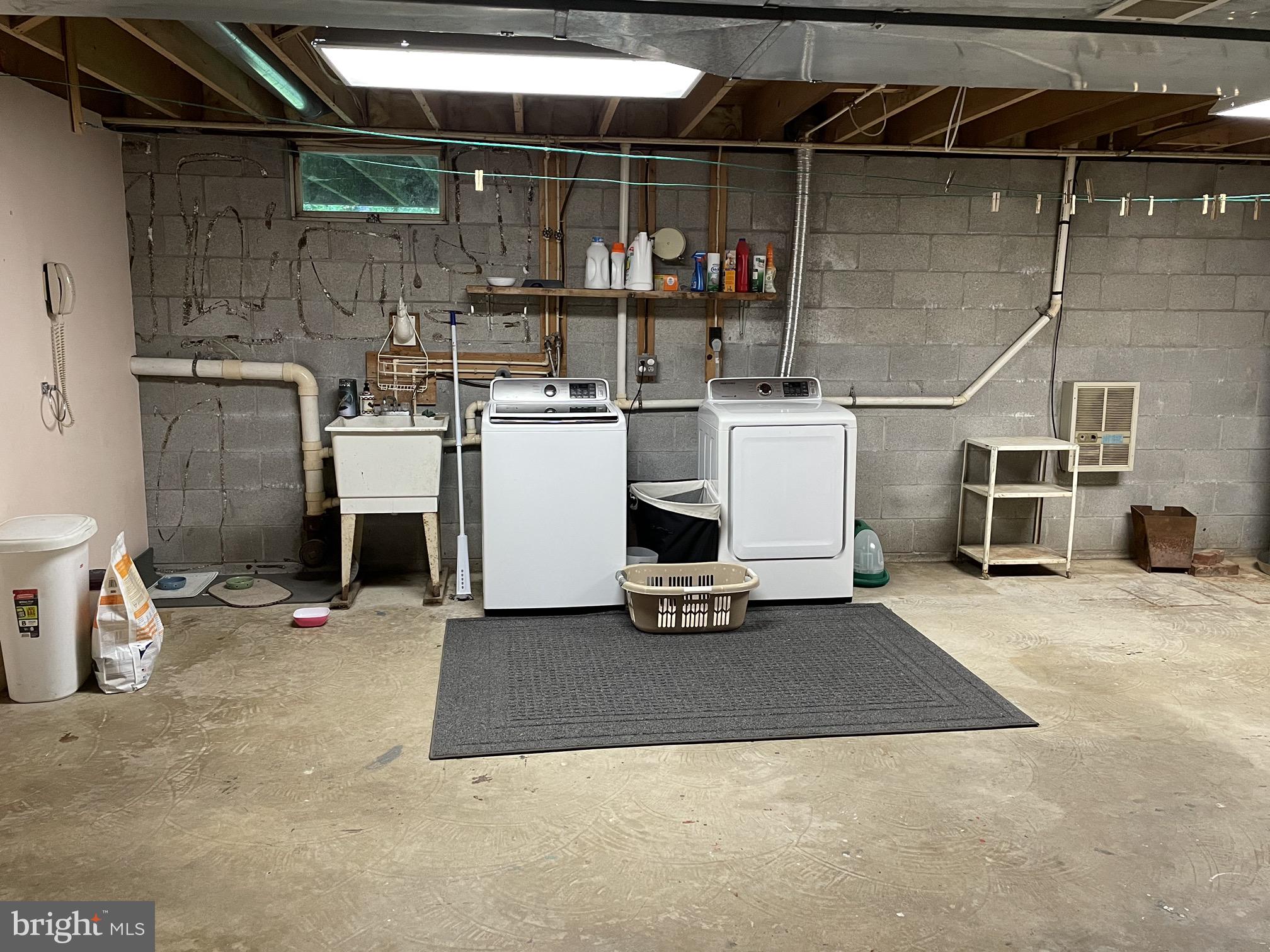 421 Shirktown Road Narvon, PA 17555 - Photo 46 of 78 Laundry in unfinished basement
