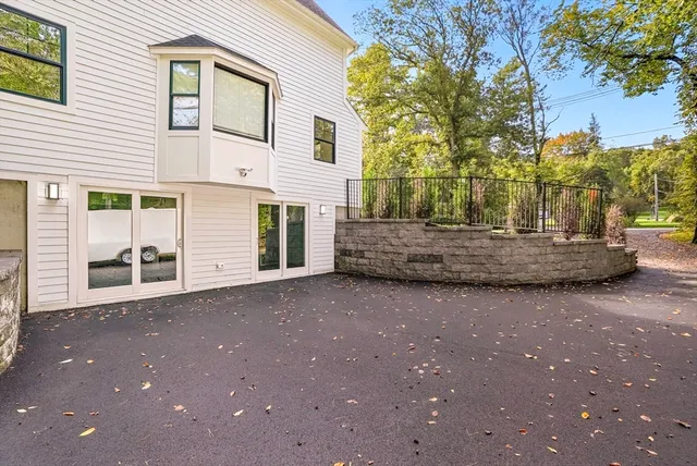 a view of a house with a outdoor space
