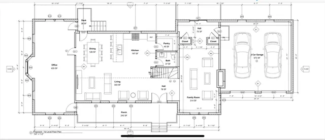 a picture of a white building with glass windows