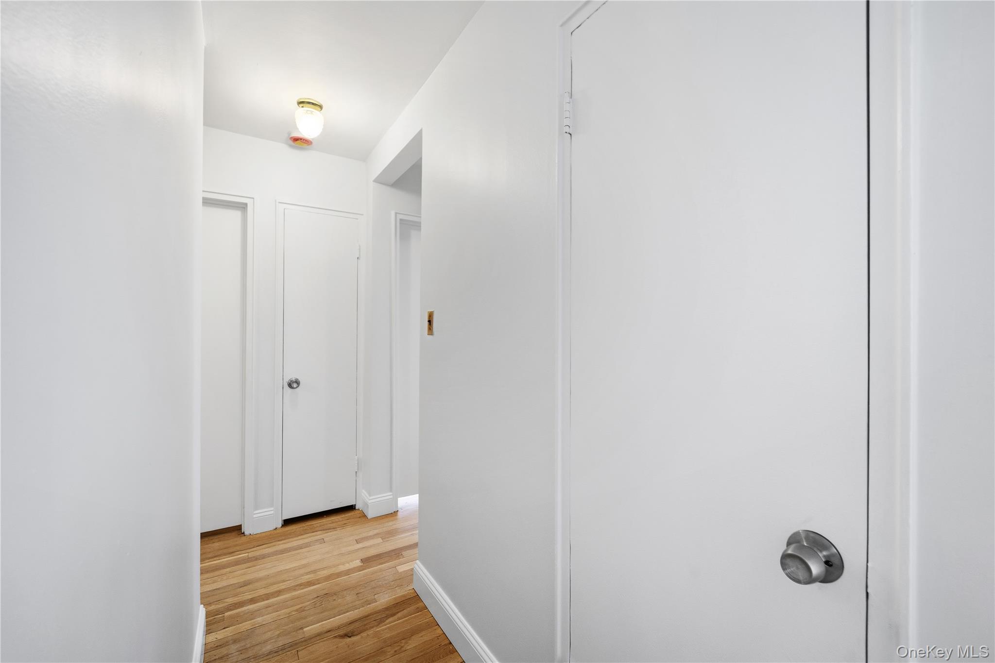 228-08 Stronghurst Avenue, Unit LOWR Queens, NY 11427 - Photo 20 of 20 a view of a hallway with wooden floor
