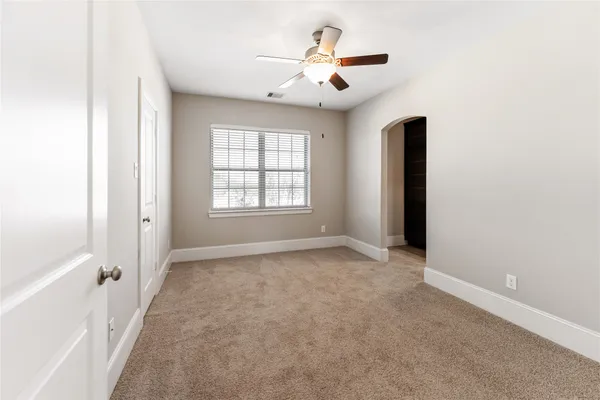 a view of a walk in closet