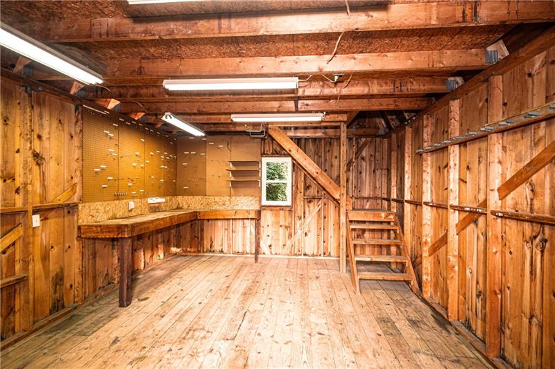 58 Bellview Circle McKees Rocks, PA 15136 - Photo 23 of 25 Main floor interior of shed/workshop.