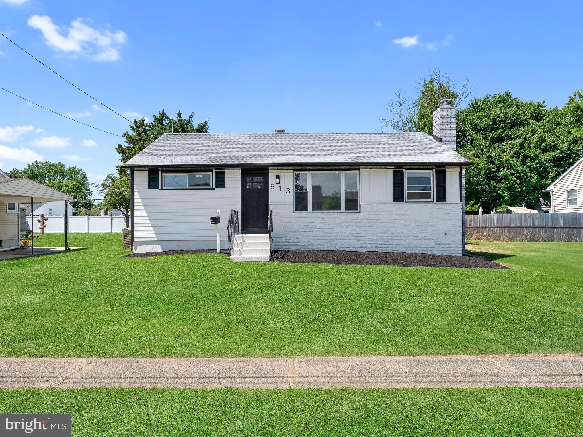 513 Jefferson Street Riverside, NJ 08075 - Photo 1 of 29 Charming home with lush green lawn.