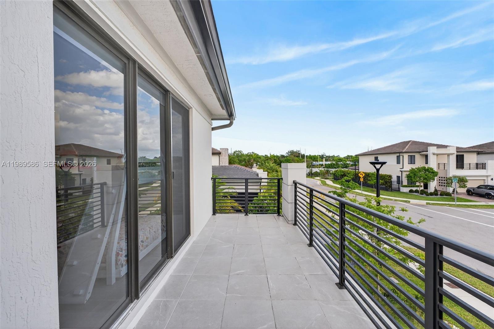 8267 Southwest 120th Terrace Miami, FL 33156 - Photo 39 of 61 a view of a balcony with city view