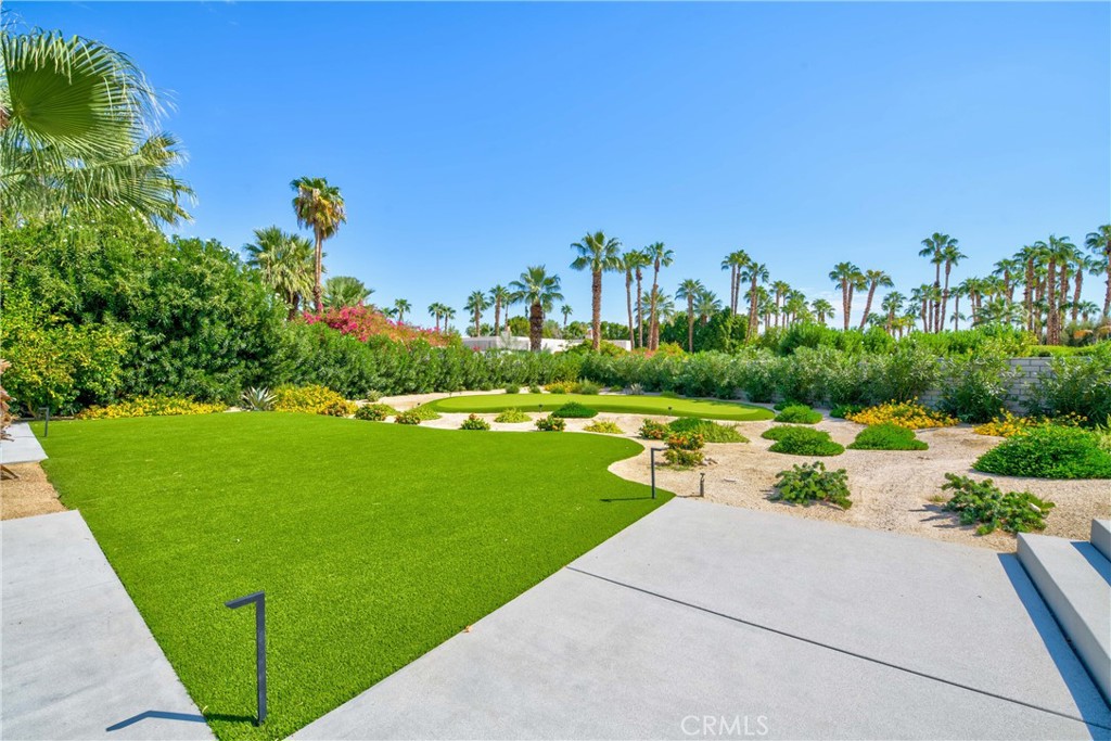 72408 Desert Drive Rancho Mirage, CA 92270 - Photo 31 of 42 View of Putting Green from the patio