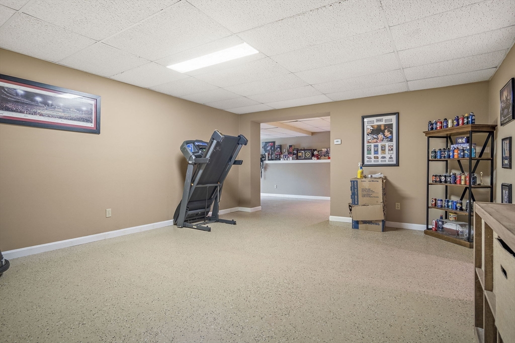 30 Harper Ridge Road Hampstead, NH 03826 - Photo 31 of 41 a view of a room with gym equipment