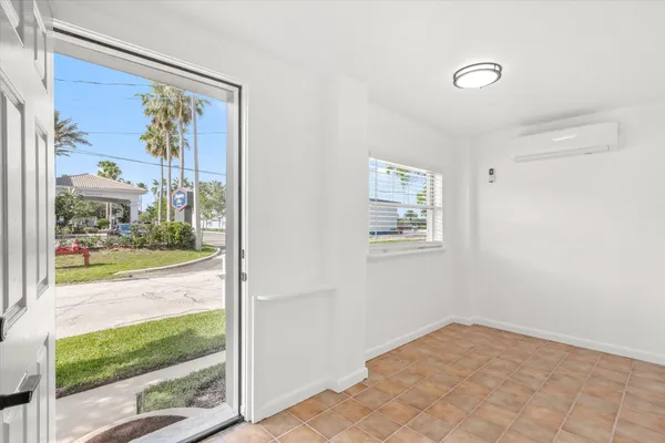 a view of a small space