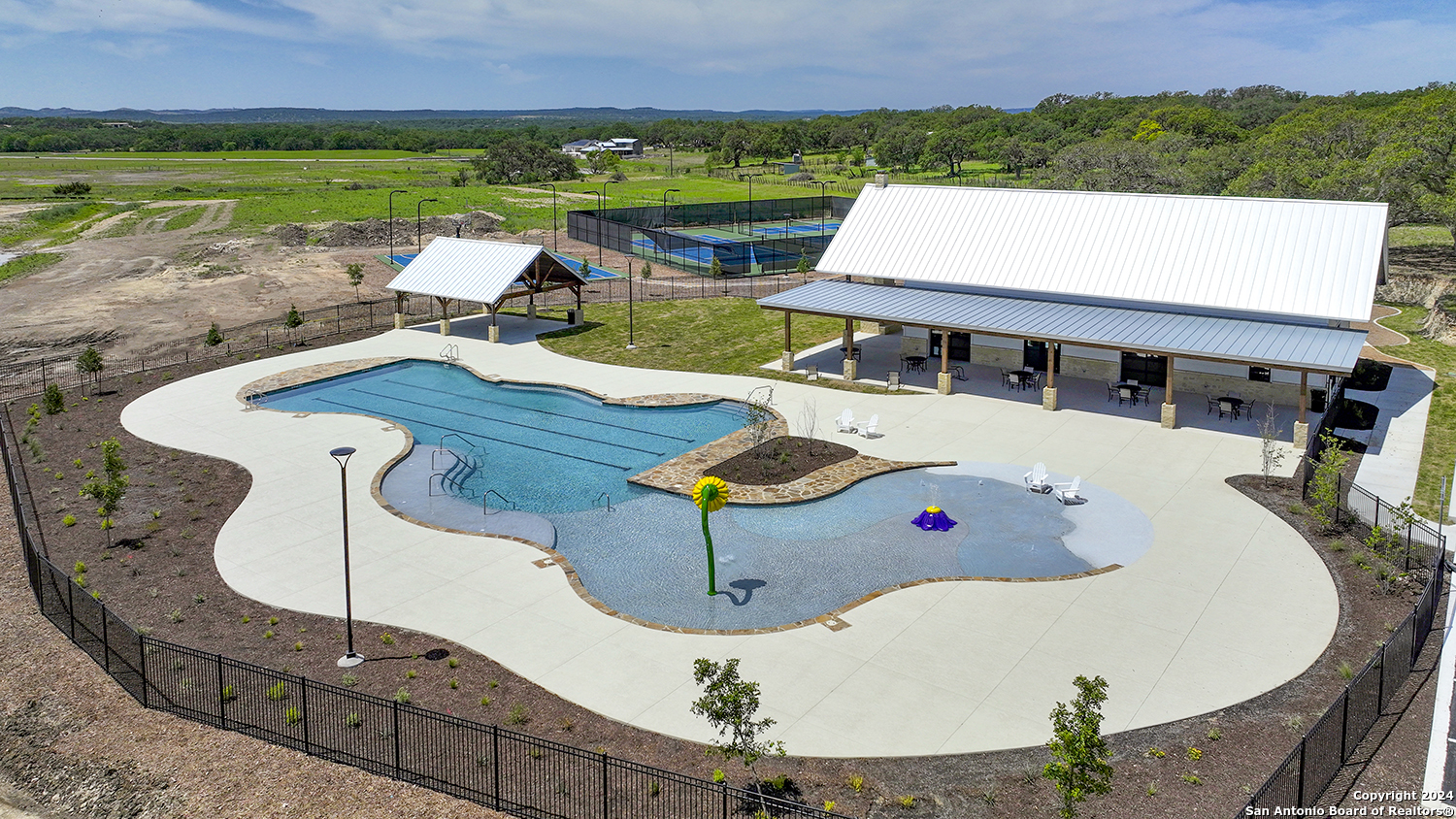 34744 Ansley Rdg Trail Bulverde, TX 78163 - Photo 27 of 39 swimming pool view with a seating space