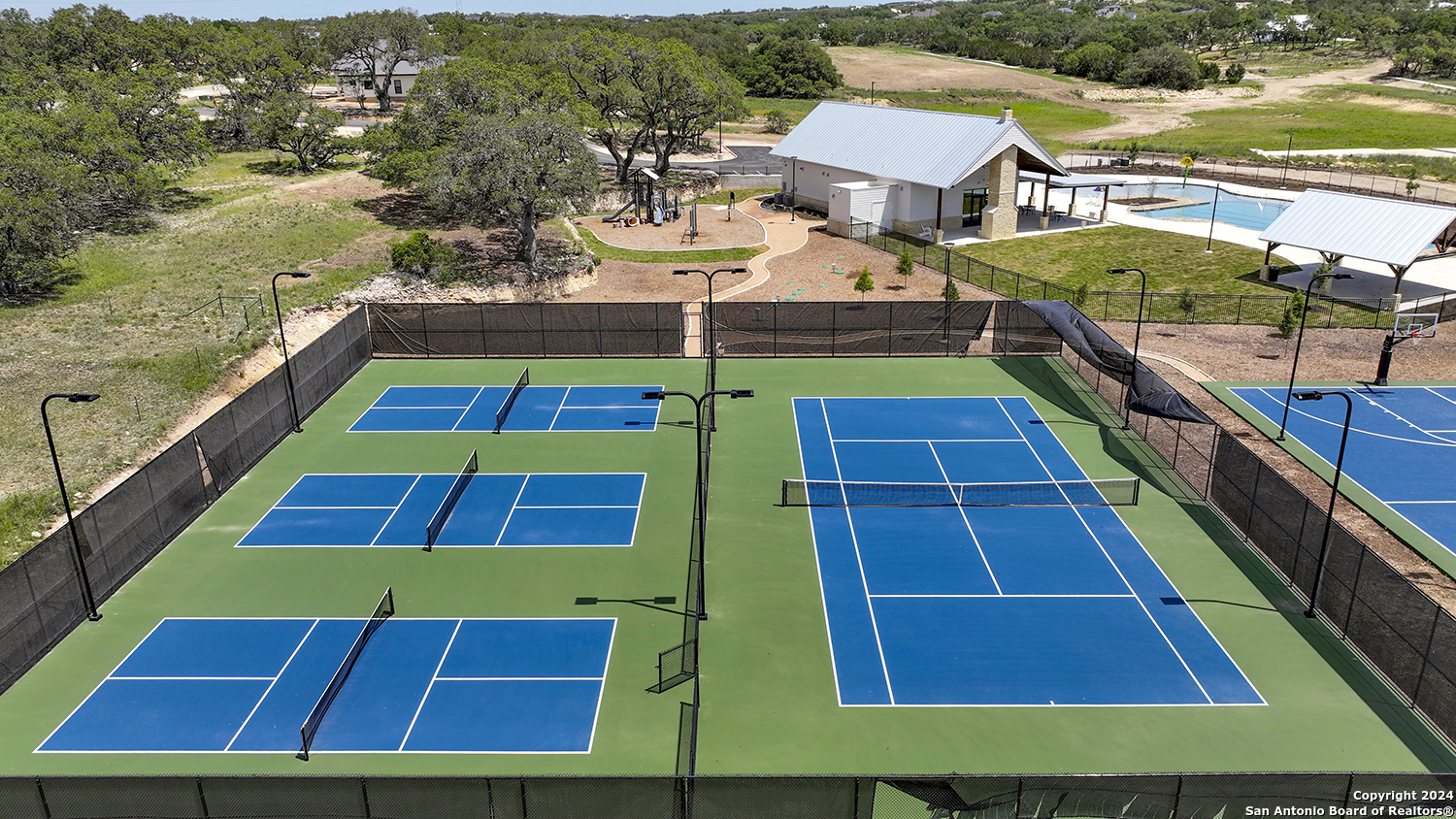 34744 Ansley Rdg Trail Bulverde, TX 78163 - Photo 36 of 39 a view of an outdoor space with swimming pool