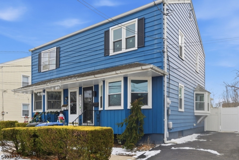 a view of a house with a patio