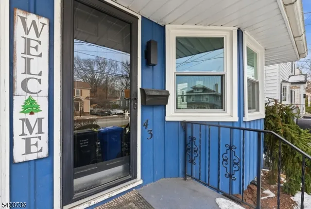 a view of front door