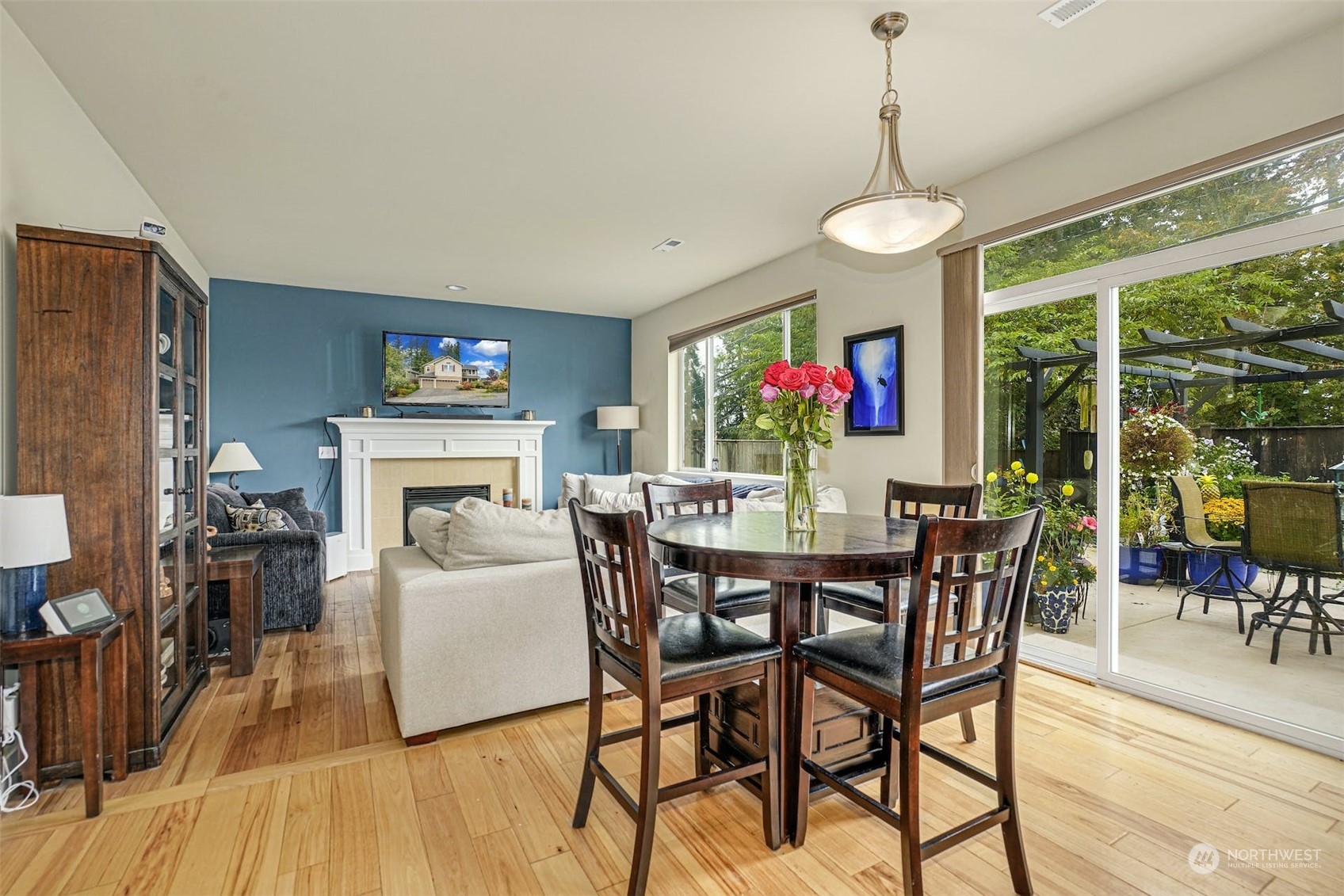 4029 180th Place Southeast Bothell, WA 98012 - Photo 11 of 33 a view of a dining room with furniture window and outside view