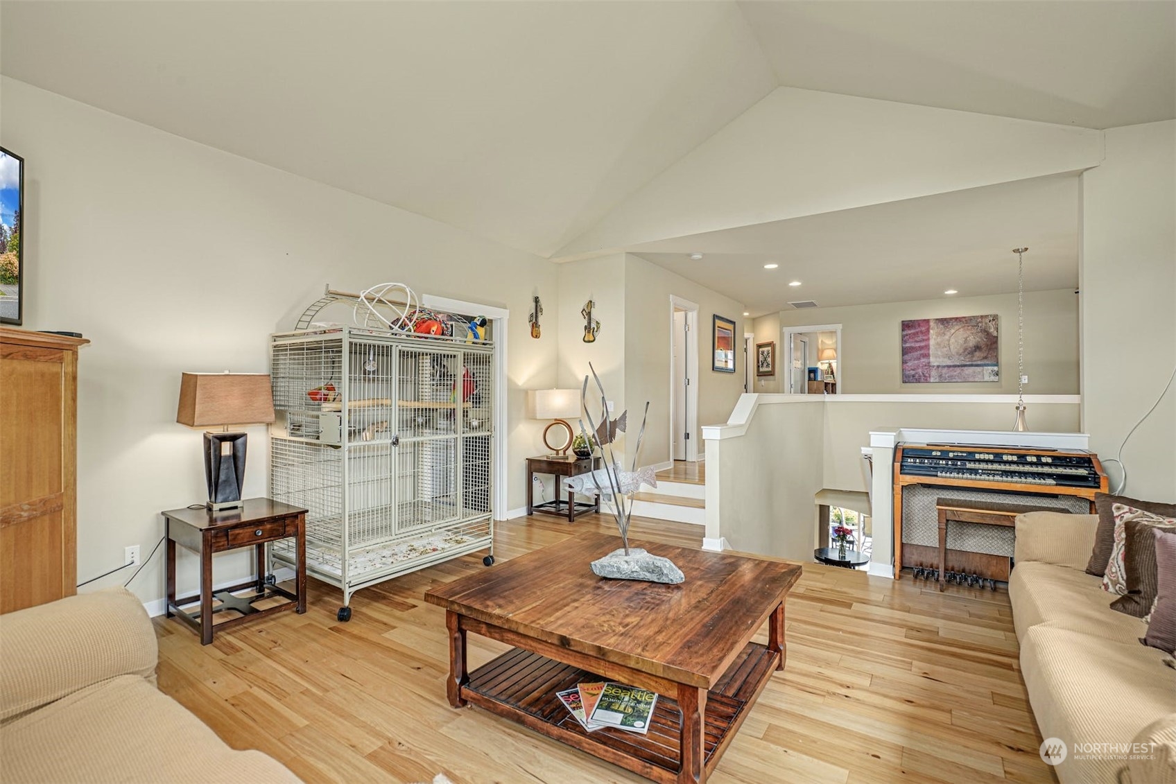 4029 180th Place Southeast Bothell, WA 98012 - Photo 18 of 33 a living room with furniture and a table
