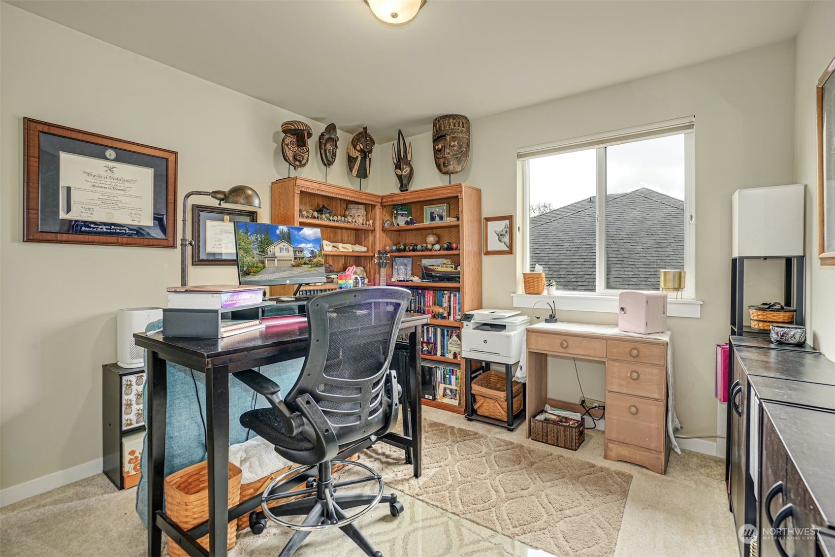 4029 180th Place Southeast Bothell, WA 98012 - Photo 24 of 33 a view of a workspace with furniture
