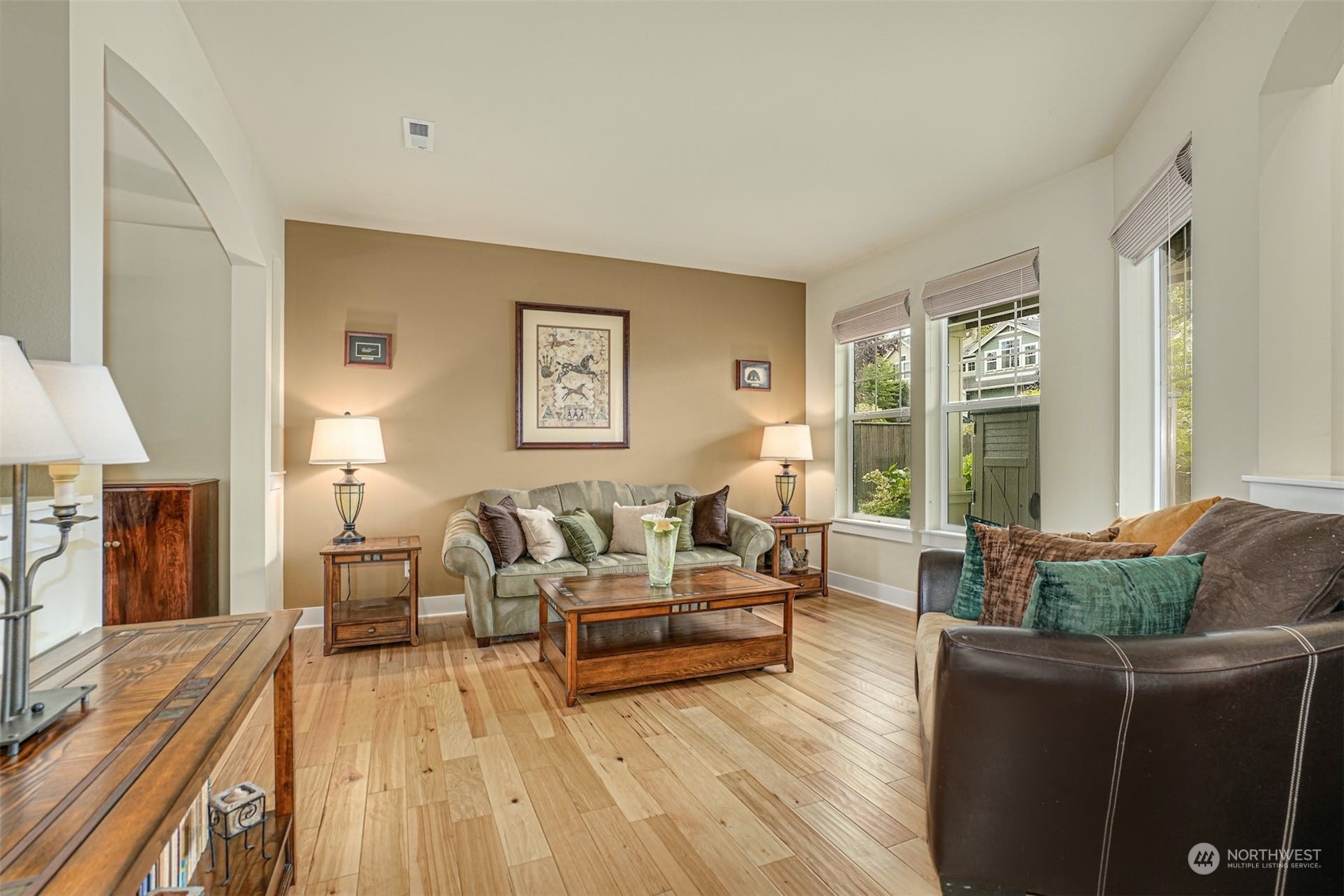 4029 180th Place Southeast Bothell, WA 98012 - Photo 4 of 33 a living room with furniture and a fireplace