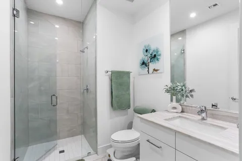 a workspace with furniture