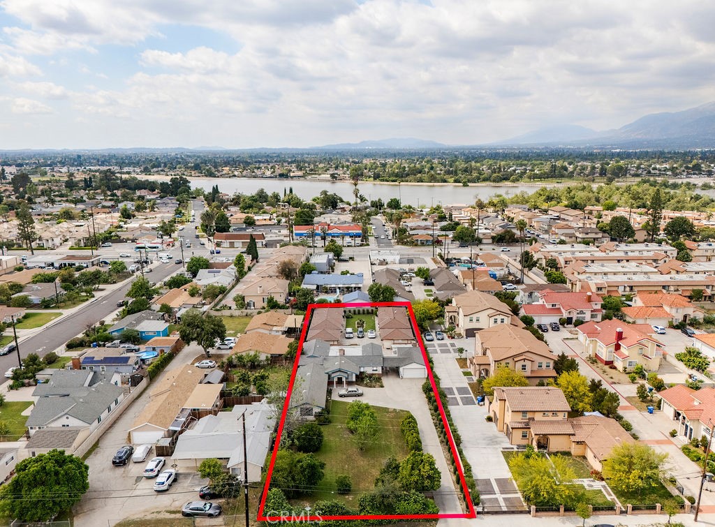 5227 Hammill Road El Monte, CA 91732 - Photo 49 of 51 Aerial with Lot Lines