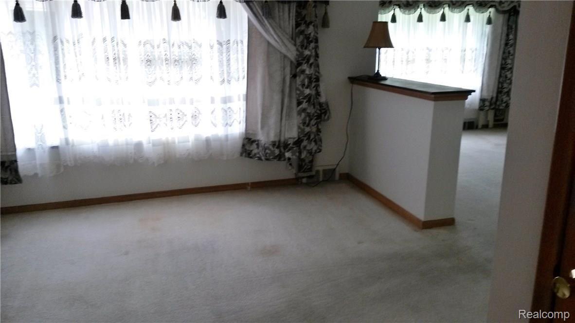 Living Room with Large window.  