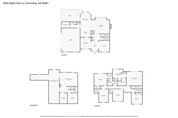 $610,000 | 4030 Night Sky Lane, Cumming, GA 30041
