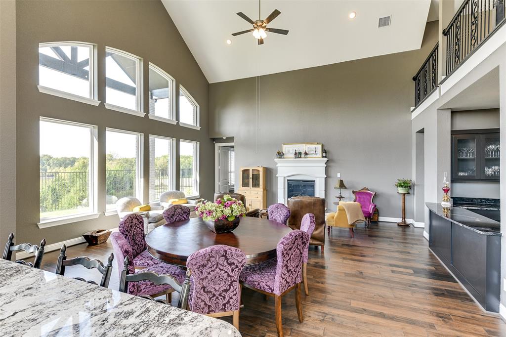 2866 Shane Drive Midlothian, TX 76065 - Photo 21 of 40 a view of a dining room with furniture window and outside view