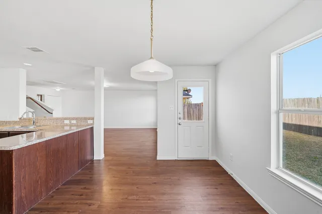 a view interior of a house and wooden floor