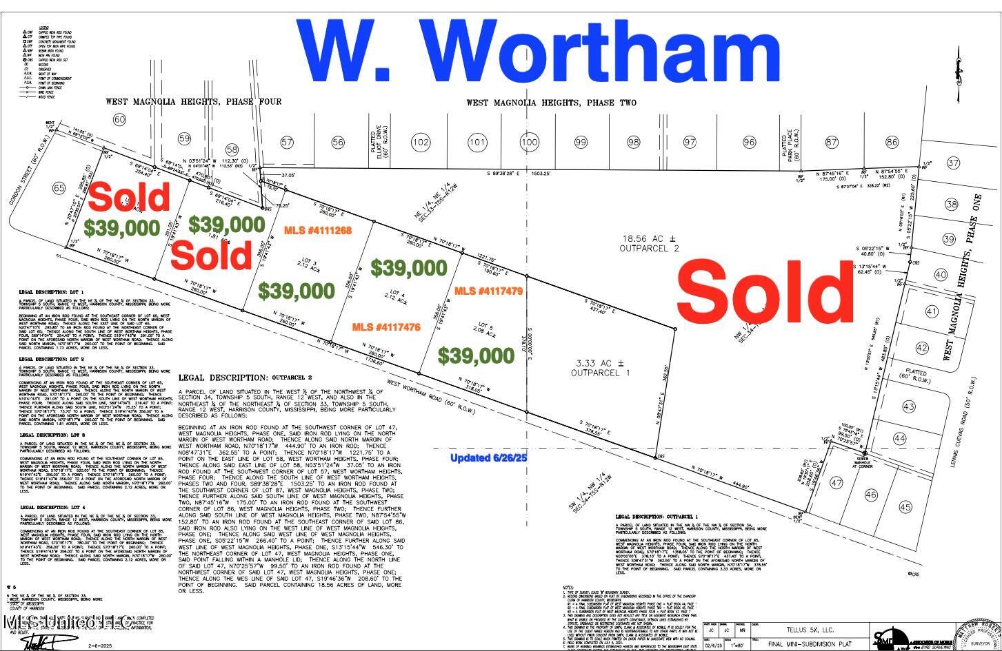Lot 5 West Wortham Road Saucier, MS 39574 - Photo 3 of 10 wwpp