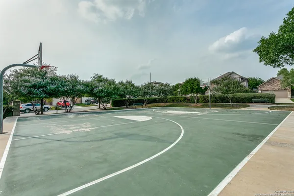 a view of a basket ball ground