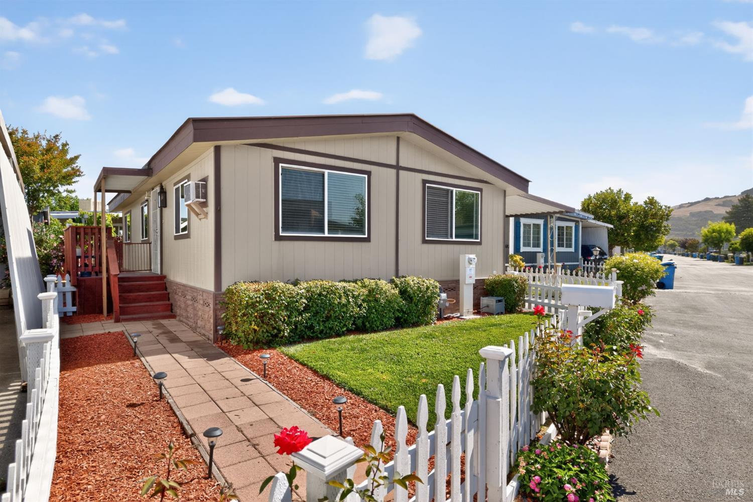 109 Pear Lane, Unit 109 Santa Rosa, CA 95407 - Photo 1 of 27 a aerial view of a house with a yard