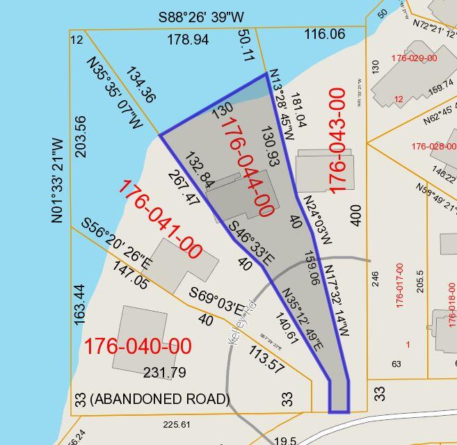 6358 Kelley Road Brooklyn, MI 49230 - Photo 59 of 59 Lot Line GIS
