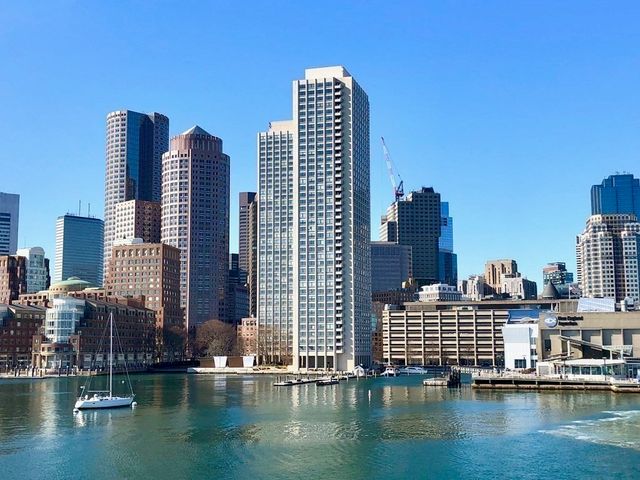 a front view of a building with a street